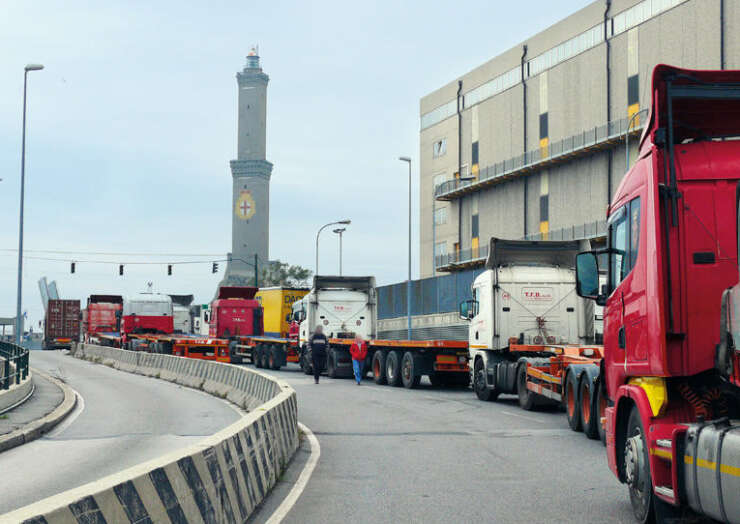 Porto Genova, le imprese d’autotrasporto introducono una ”congestion fee”